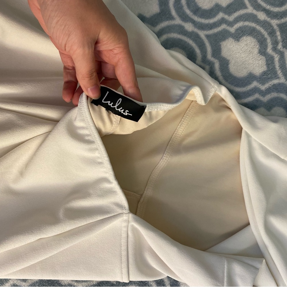 Lulus White Backless Jumpsuit - image 7